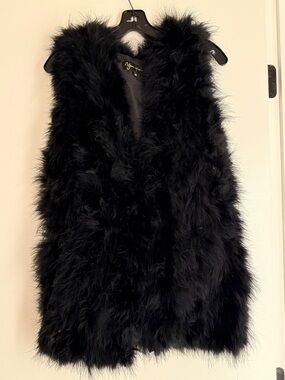 Yumi Kim ostrich feather vest - XS